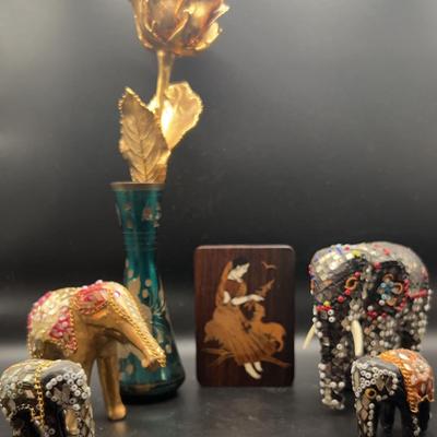 AZ815J Gold Dipped Rose