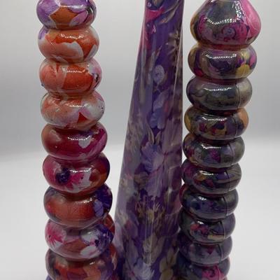 AZ843J Floral Bottles