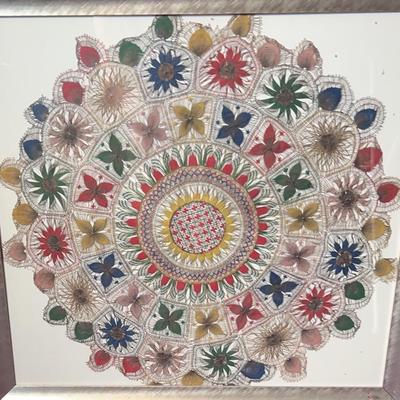 AZ811J Embroidered Art