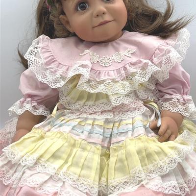 AZ907J Virginia Turner Vinyl Doll -Sarah 