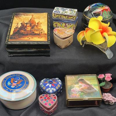 AZ877J Via Vermont Trinket Box