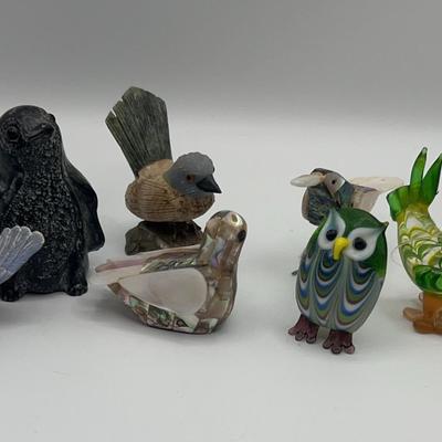 AZ961J Alabone Shell Birds