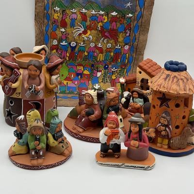 AZ982J Peruvian Folk Art