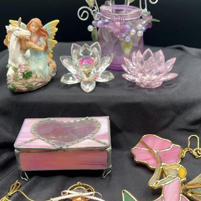 AZ862J Fairy And Flowers