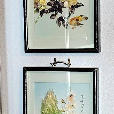 AZ519J Shadowbox Type Asian Art