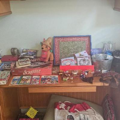 Games and Christmas items