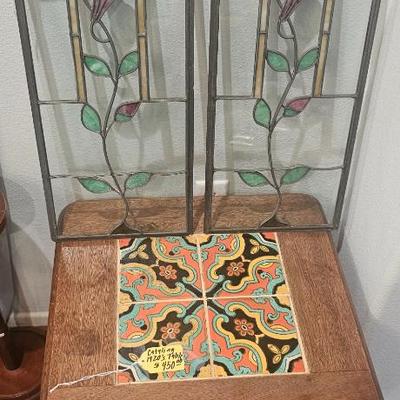 Stained glass panels SOLD