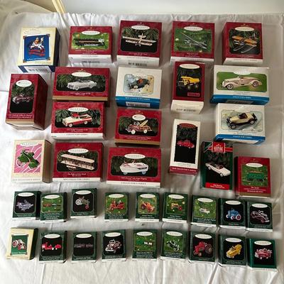 Hallmark Keepsake Ornaments Lot #7 Trucks, Cars, Vechicles 