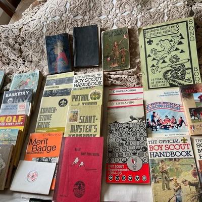 Boy Scout Books Some Author Signed 