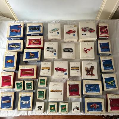 Hallmark Keepsake Ornaments Lot #4 Cars, Planes & Vechicles