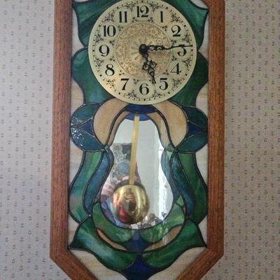 Stained Glass Clock