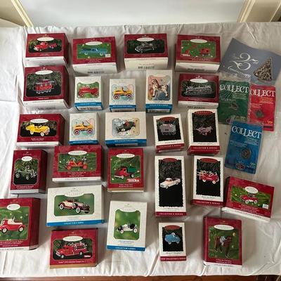 Hallmark Keepsake Ornaments Lot #8 Cars, Trucks, Vechicles 
