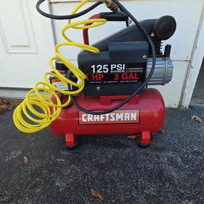 Craftsman 3 Gallon Compressor 