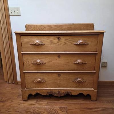 Antique Dresser Buffett with Drawers