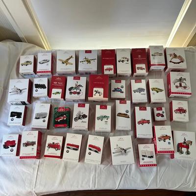Hallmark Keepsake Ornaments Lot #1 Cars, Trucks, Trains & Vehicles  