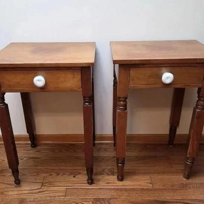 Antique Wooden Accent Tables