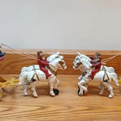 Cast Iron Overland Circus Wagons