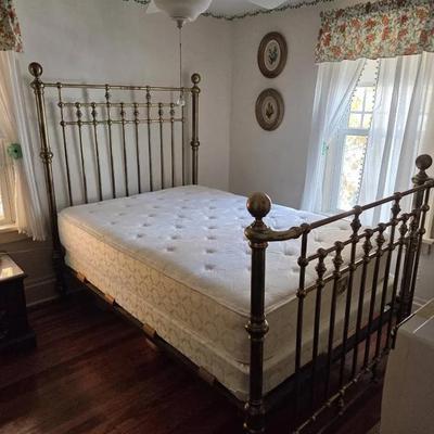 Brass Headboard and Footboard 