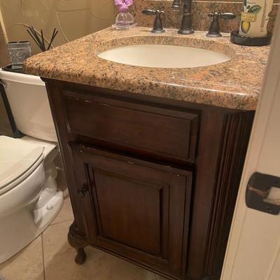 Freestanding sink chest