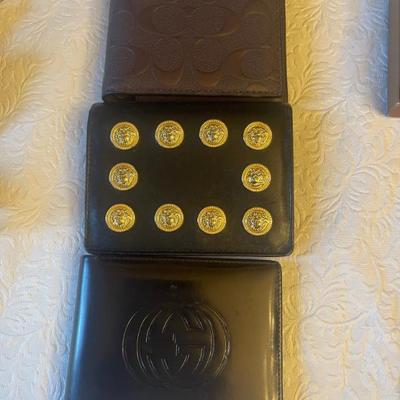 Gucci, Versace, coach 