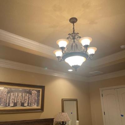 Master bedroom light fixture