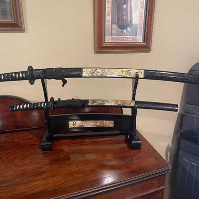 Samurai sword set