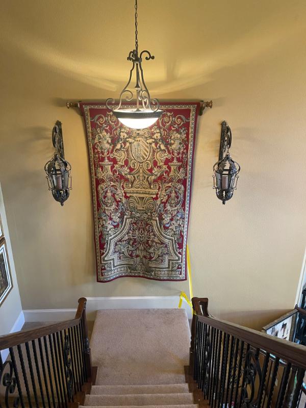 Sale Photo Thumbnail #108: Beautiful large tapestry 