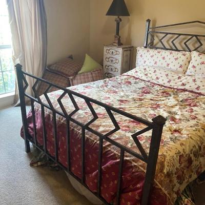 Iron Queen bed 