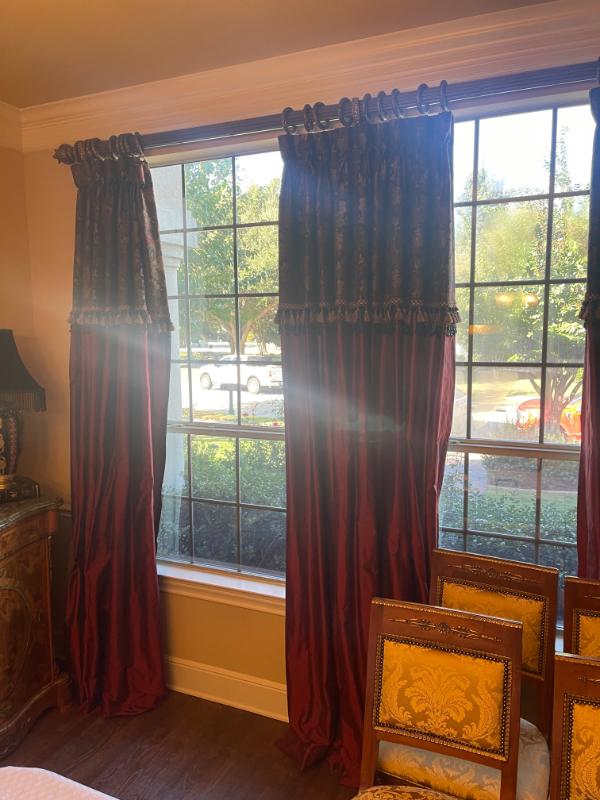 Sale Photo Thumbnail #3: Window treatments and hardware for sale