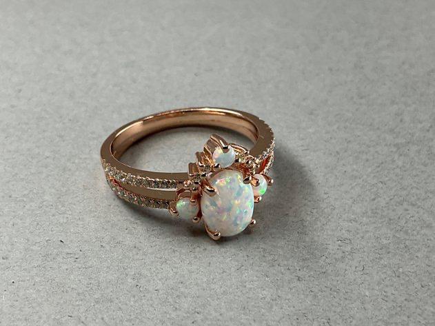 Sterling S925 Opal Ring