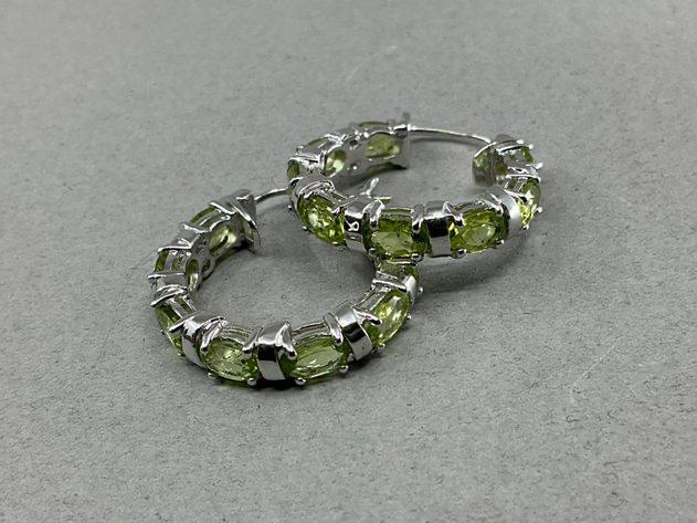 FADI 925 Peridot Earrings