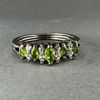 Peridot Sterling Silver Ring