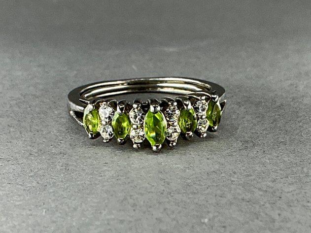 Peridot Sterling Silver Ring