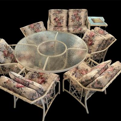 FK600 - Vintage 8pc Patio Set 