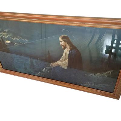 FK228 Framed Jesus Picture