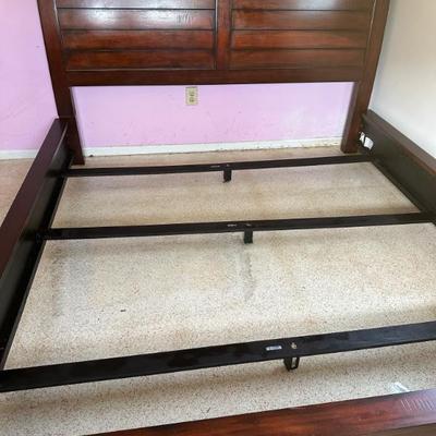 King Headboard, Footboard, Frame