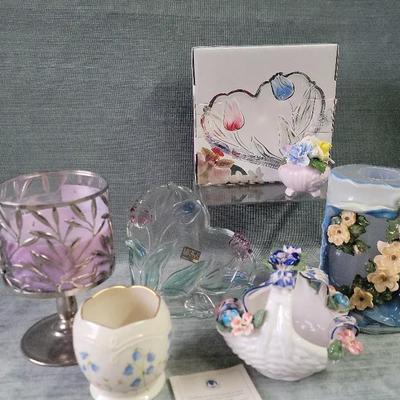 Floral Decor Featuring Lenox And Mikasa 