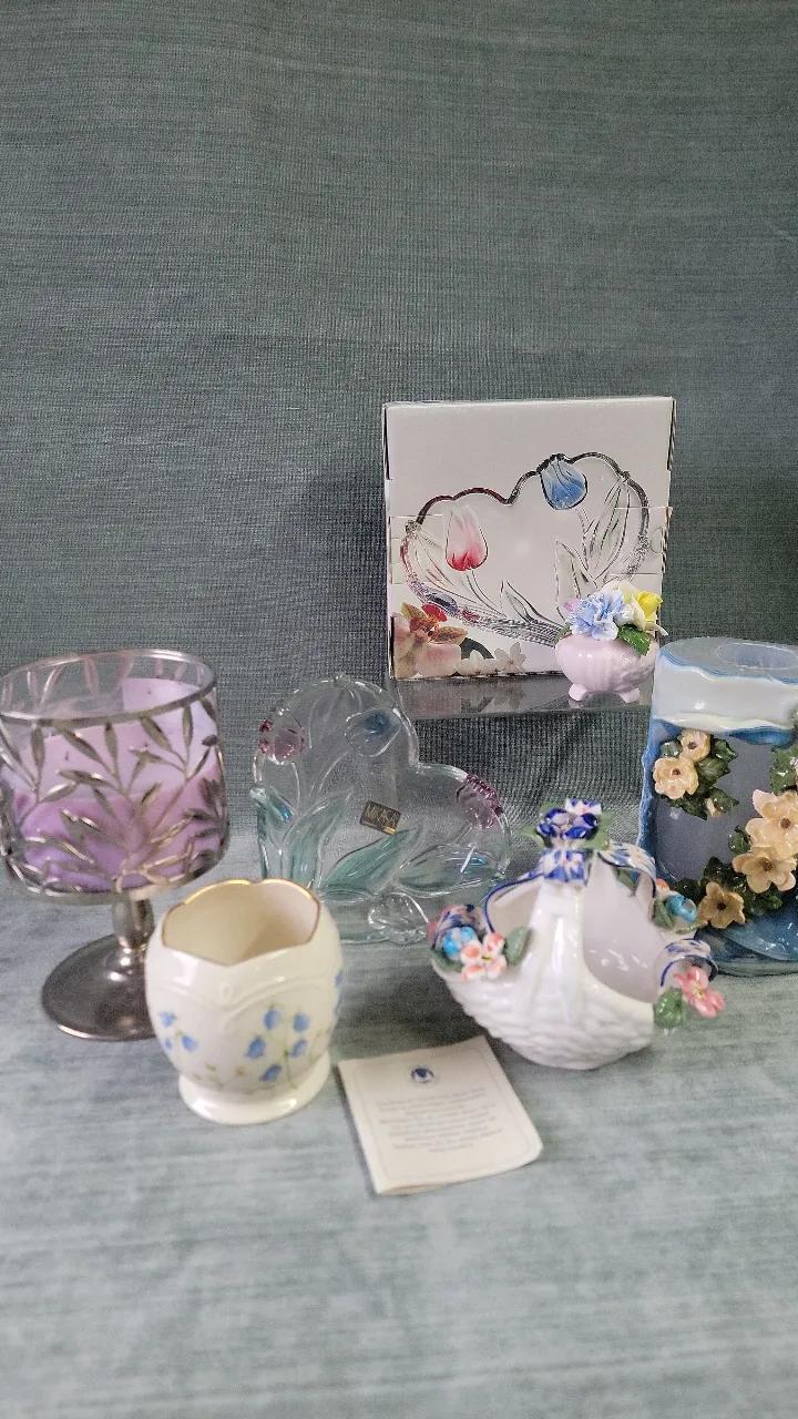 Floral Decor Featuring Lenox And Mikasa 