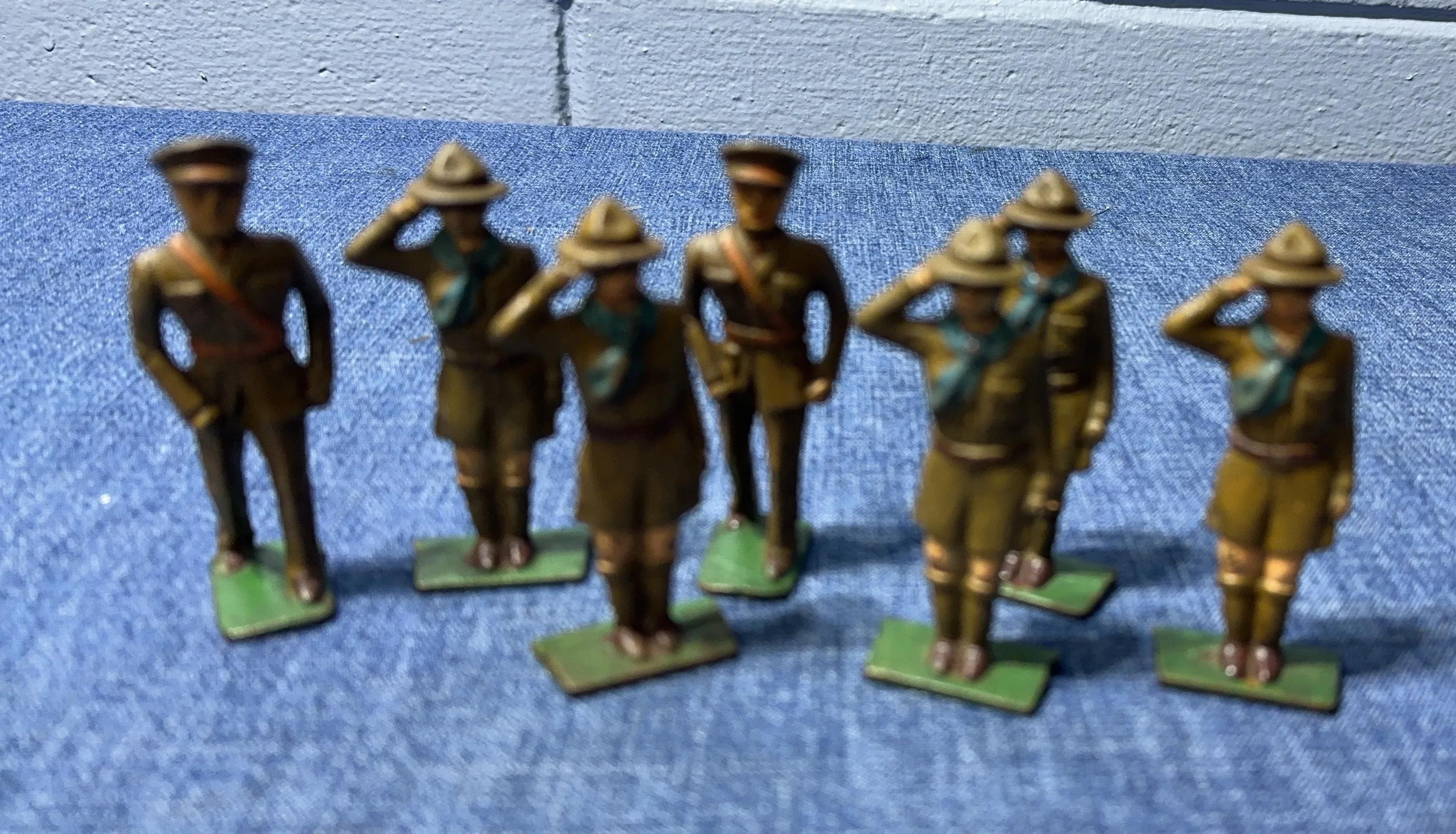 Boy Scout - Metal Cast Figures