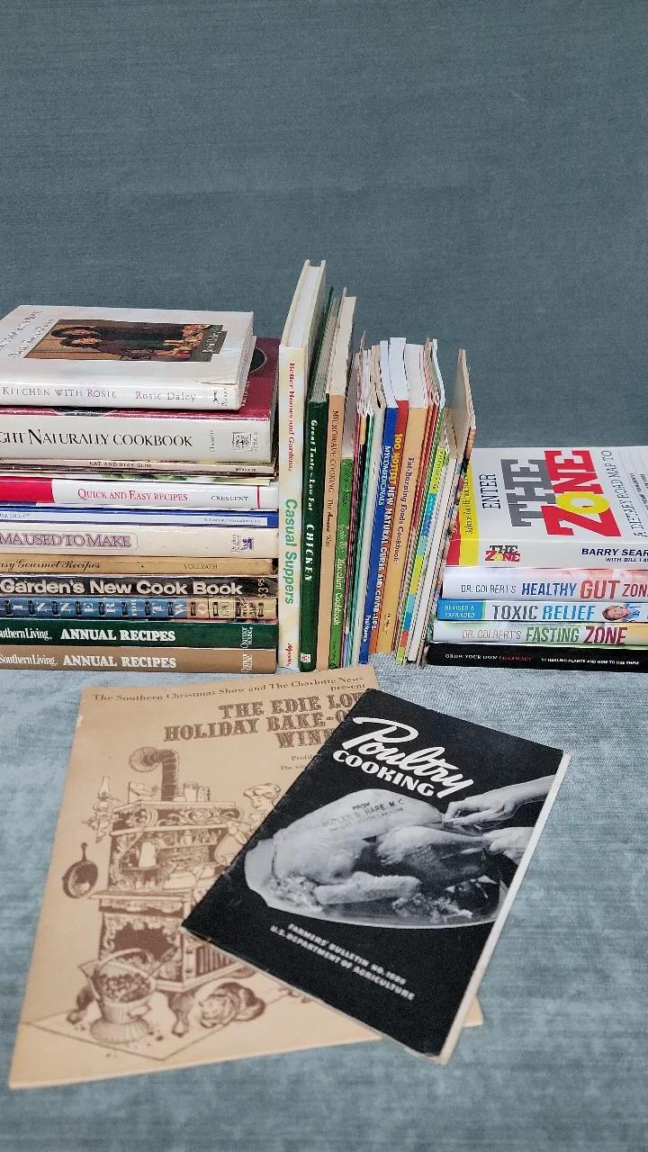 Vintage Cookbooks And More