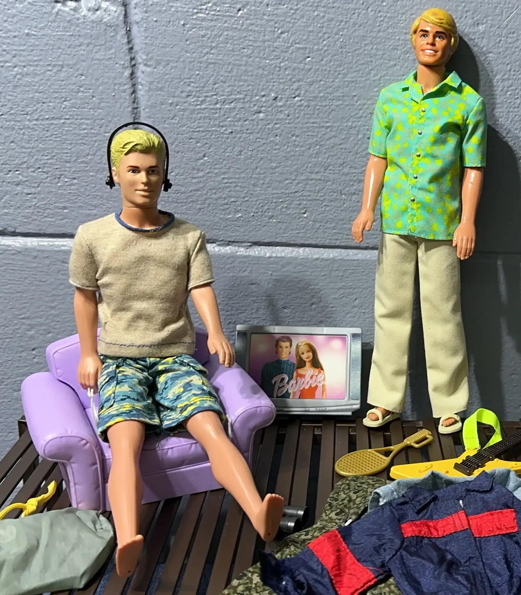 Vintage Ken Dolls With Clothing