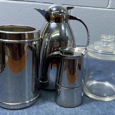 Coffee Percolator And Butler - Italy