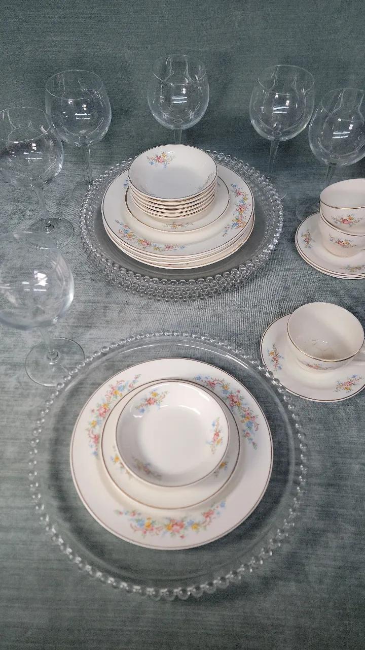 Antique Cronin China Co. Gold Rimmed China And More