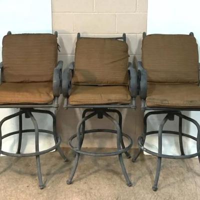 Aluminum Swivel Counter Stools #2