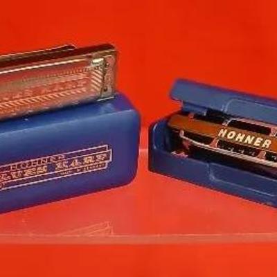 2- Horner Blues Harps Made in Germany