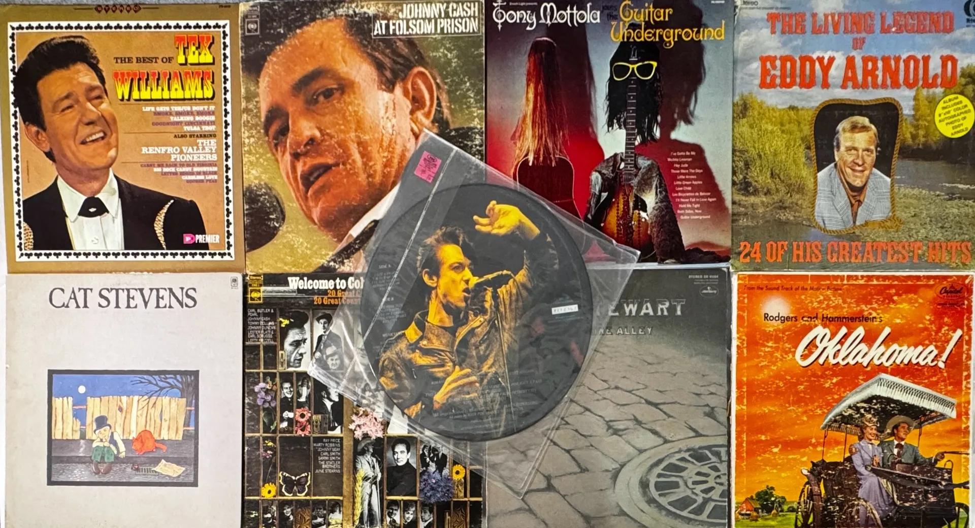 Country Music 12” Vinyl Collection + More! 