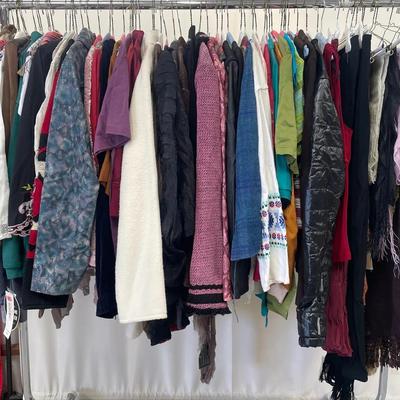 #1 Women’s Clothing Rack Of Eclectic, Vintage And Modern Styles (sizes Sm-2XL)