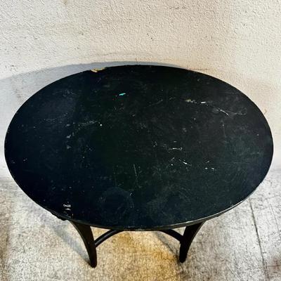 Wooden Accent Tables & Swivel Bar Stool Trio! 