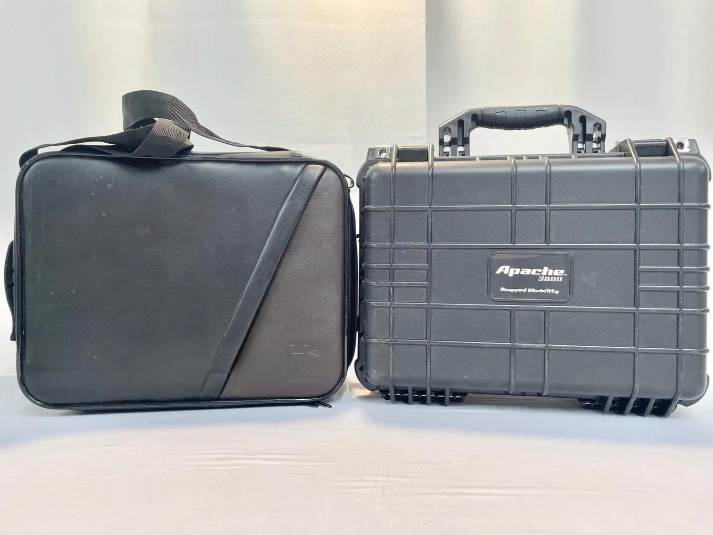 Two Equipment Cases – Apache 3800 & HG Vegan Leather