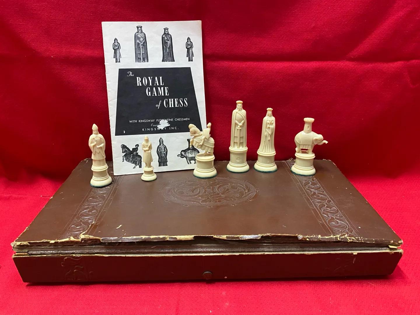 Kingsway Inc. Florentine Chessmen Set